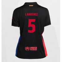 Camisa de time de futebol Barcelona Inigo Martinez #5 Replicas 2º Equipamento Feminina 2024-25 Manga Curta